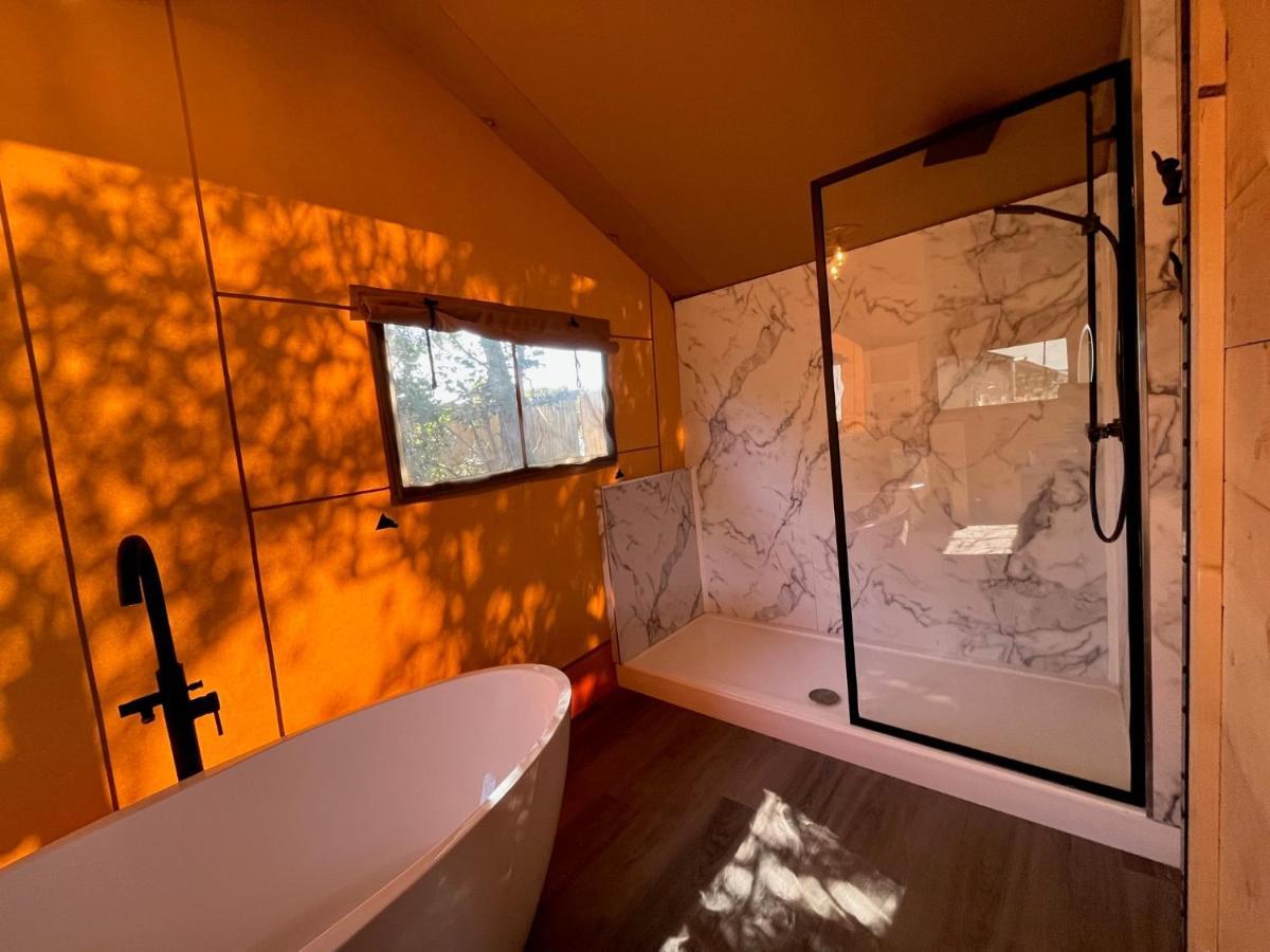 Aladdin Safari Tent Тенби Екстериор снимка