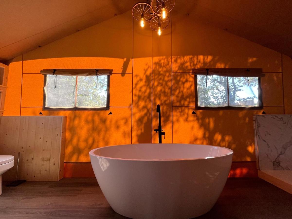 Aladdin Safari Tent Тенби Екстериор снимка